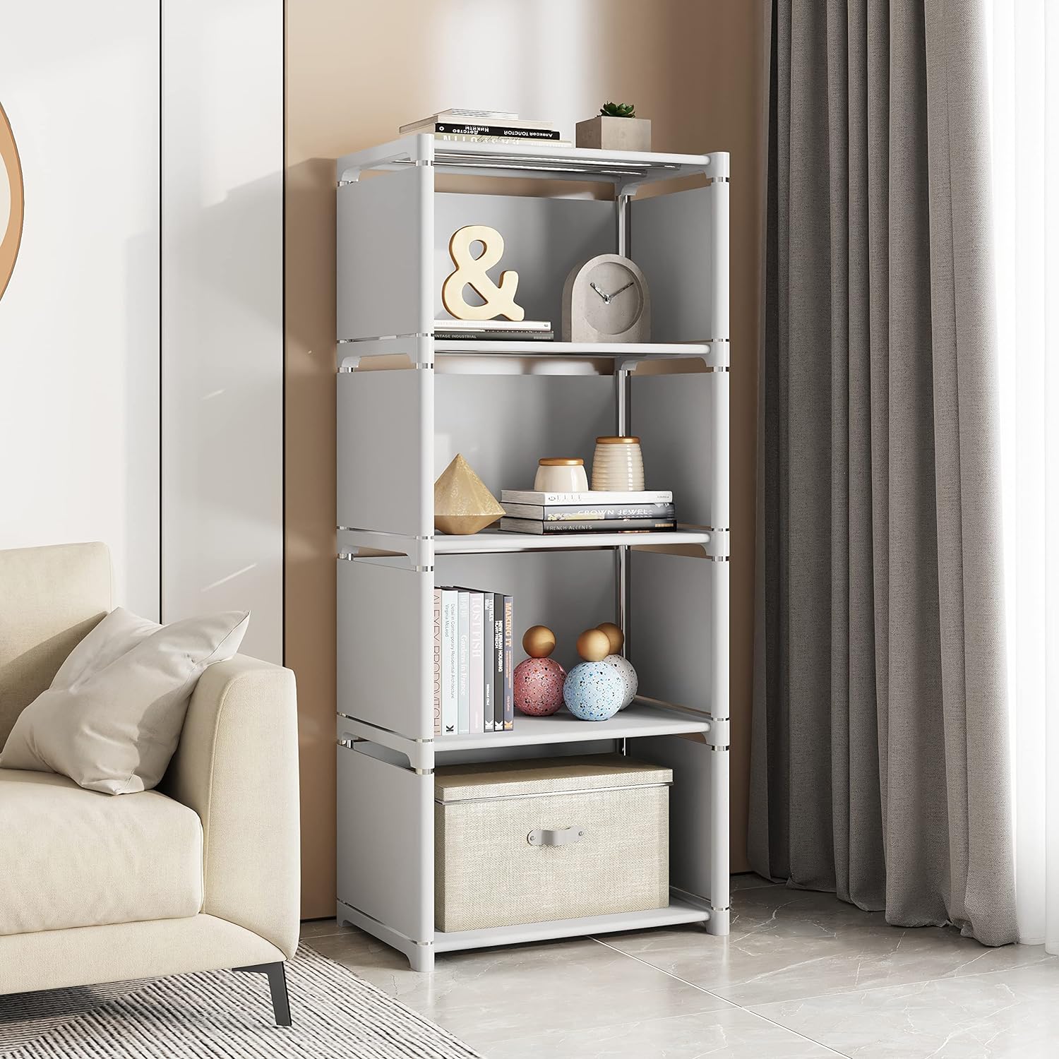 Storage Shelves, Organizer Shelf for Bedroom Closet, Small Bookshelf, Bookcase Unit for Small Spaces, Storage Organizer Storage Shelves, Organizer Shelf for Bedroom Closet, Small Bookshelf, Bookcase Unit for Small Spaces, Storage Organizer